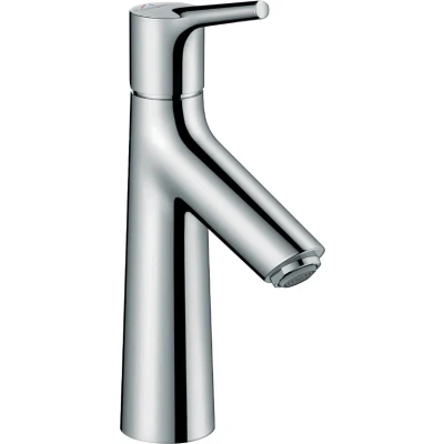 Afbeelding van Hansgrohe Talis S 1 greeps wastafelkraan 100 CoolStart met trekwaste