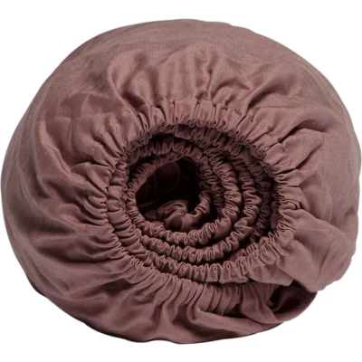 Afbeelding van Yumeko hoeslaken katoen tencel™ blush rose 180x210x30