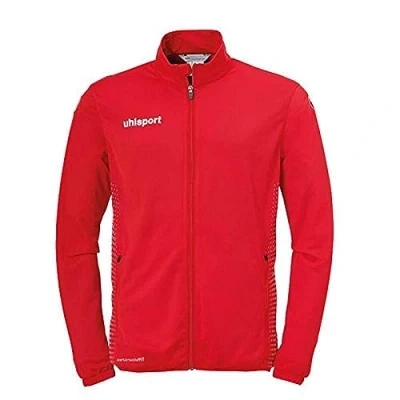 Afbeelding van Uhlsport Score Trainingsjas Kind Rood Wit Maat 128