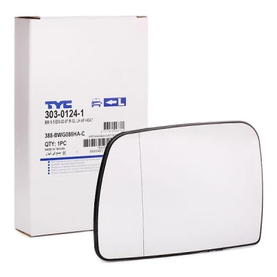 Afbeelding van TYC 303 0124 1 Spiegelglas Links BMW: X5