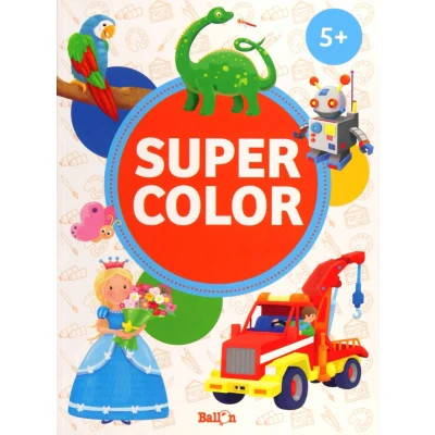Afbeelding van Super Color Kleurboek 5+ 80 pag.