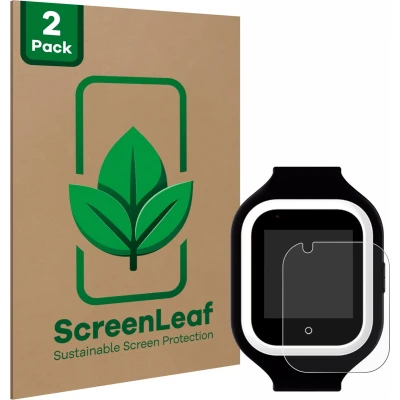 Afbeelding van ScreenLeaf Screenprotector voor SaveFamily 4G Iconic Duurzame schermbescherming Folie Beschermfolie transparant (2 Stuks)