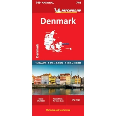 Afbeelding van Denmark Michelin National Map 749