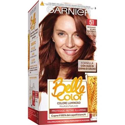 Afbeelding van Garnier Belle Permanente Haarverf, 51 Donker Mahonie