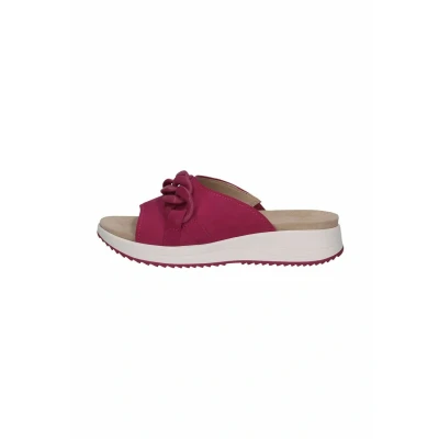 Afbeelding van Caprice Muiltjes, Dames, Maat: 38, Fuchsia suede Leer