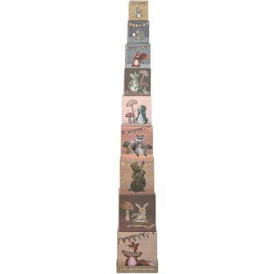 Afbeelding van Egmont toys stapelblokken piramide 1,2,3 muzikanten