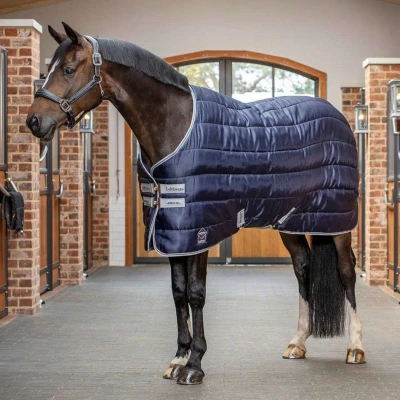 Afbeelding van LeMieux Staldeken Arika Stable Tek 100g Navy 165/213