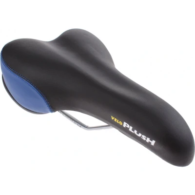 Afbeelding van Velo Zadel Sport Unisex Zwart/blauw