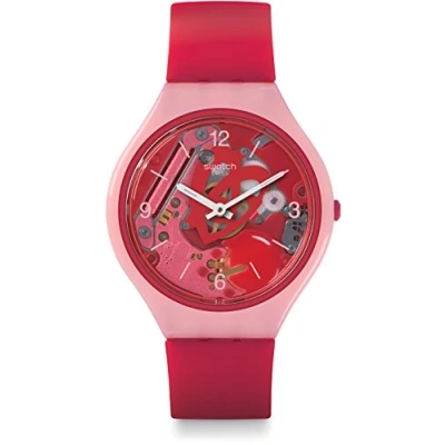 Afbeelding van Swatch Dameshorloge met siliconen armband SVOP100, armband,