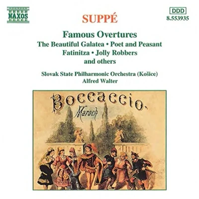 Afbeelding van Slovak State Philharmonic Orchestra, Alfred Walter Suppé: Famous Overtures (CD)