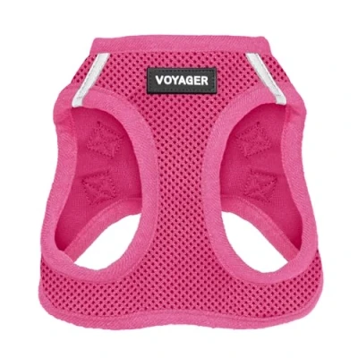 Afbeelding van Voyager Step In Air Hondenharnas door Best Pet Supplies, Harnas voor kleine en middelgrote honden, alle weertypen Fuchsia, XS, Borst: 33x37 cm