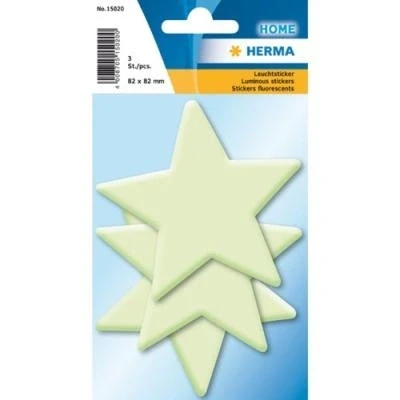Image de Herma leuchtsticker home sterne groá 15020