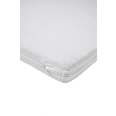 Afbeelding van Meyco Baby Uni campingbed matrashoes white 60x120cm