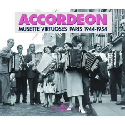 Afbeelding van Various Artists Accordeon Musette Virtuoses Paris 1944 1954 Volume 3 (2 CD)