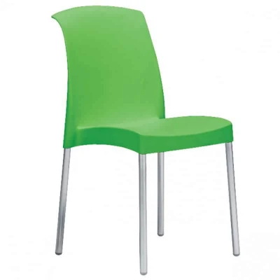 Afbeelding van Design kantinestoel of tuinstoel Jenny Groen