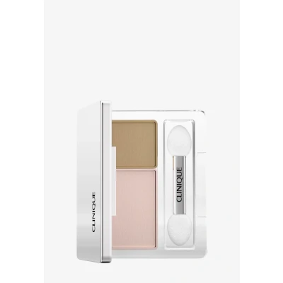 Afbeelding van Clinique ALL About Shadow DUO Oogschaduwpalet, Dames, Maat: 1.7 g, Seashell pink / fawn satin