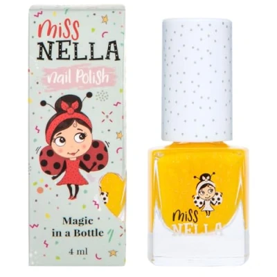 Afbeelding van Miss Nella Honey, Twinkles, speciaal voor glitternagels, met peel off, waterbasis, geurvrije formule