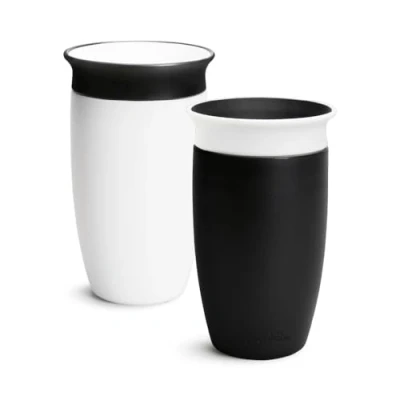Afbeelding van Munchkin Miracle 360 12+ maanden 10oz Baby Sippy Cups (2 pack). Free Flow Beaker voor Peuters. Trainer Cup, BPA vrij, Spill Free, Vaatwasmachinebestendige Water Bottle met Easy Grip Handgrepen