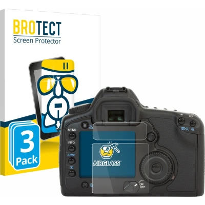 Afbeelding van BROTECT Screenprotector voor Canon EOS 5D Folie Beschermfolie Beschermglas transparant (3 Stuks)