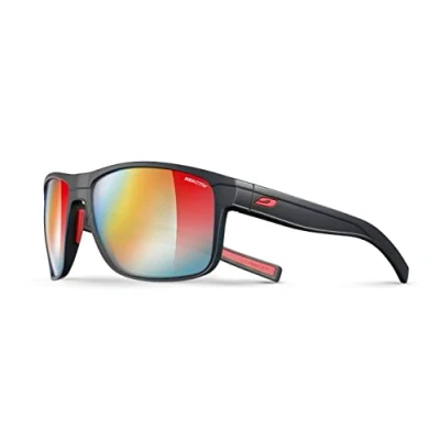 Afbeelding van Julbo UV zonnebril voor heren Renegade Reactiv Performance Zwart/Rood maat Onesize (16+yrs)