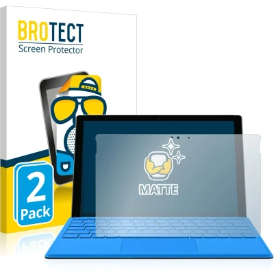 Afbeelding van BROTECT Screenprotector voor Microsoft Surface Pro 4 Folie Beschermfolie matte (2 Stuks)