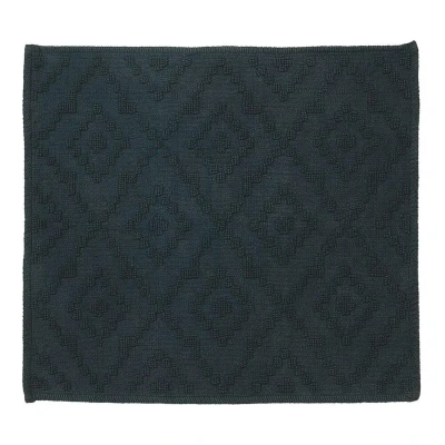 Afbeelding van Sealskin Aztec Badmat 60x60 cm Katoen Donkergroen