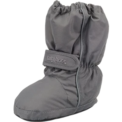 Afbeelding van Playshoes Thermische winterlaarzen voor kinderen met trekkoord Grijs maat 20 21EU