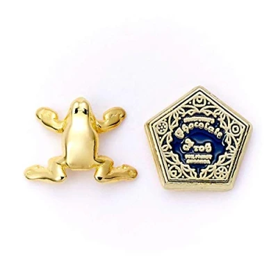 Afbeelding van Harry Potter Kikker en Doosje Oorbellen Goud