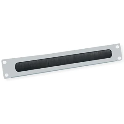 Afbeelding van VALUE 19 Kabel doorvoerstrook 2 HE met borstel, grijs