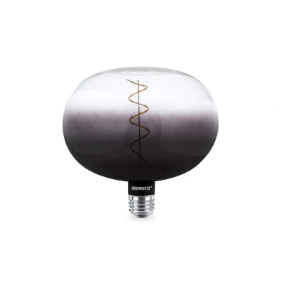 Afbeelding van E27 LED Filament XL R220 Half Smoke Globelamp 6W Warm Wit Dimbaar