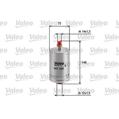 Afbeelding van Valeo Brandstoffilter 587206