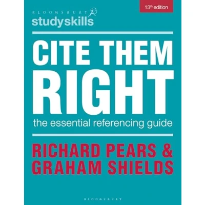 Afbeelding van Bloomsbury Study Skills Cite Them Right