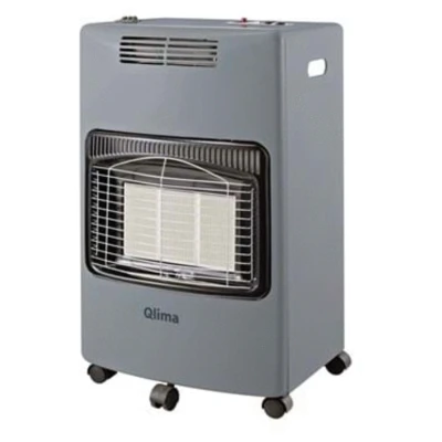 Afbeelding van Qlima Gaskachel GH959RF 4100 W 3 verwarmingsstanden Grijs Elektrisch element 15 kg tankinhoud
