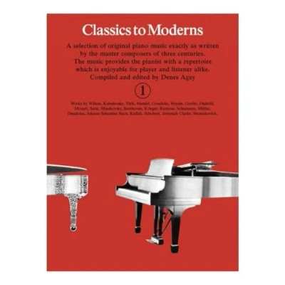 Afbeelding van Classics To Moderns Book 1