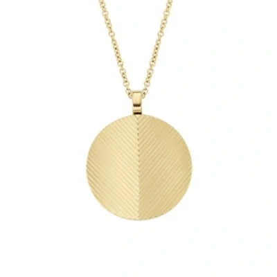 Afbeelding van Fossil Necklace Harlow Ketting goldcoloured, Dames, Maat: One Size, Gold coloured