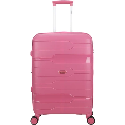 Afbeelding van Decent One City Trolley 67 Expandable pink Harde Koffer