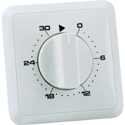 Afbeelding van Wallair 20100249 Inbouwtimer Analoog Dagprogramma 30 min. 3680 W IP20 2 polig