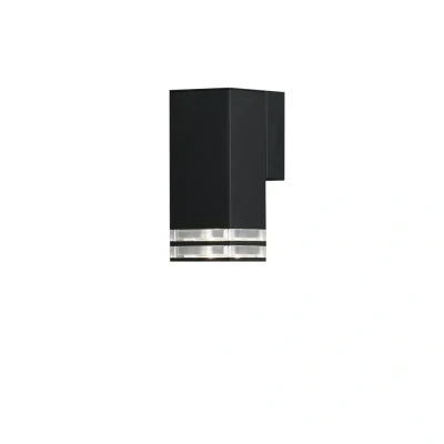 Afbeelding van Konstsmide Pollux 411 750 Buitenlamp (wand) LED GU10 7 W Zwart