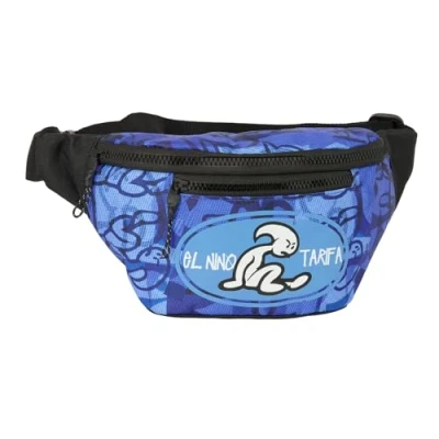 Afbeelding van Heuptas El Niño Roller Blauw Zwart 23 x 12 9 cm