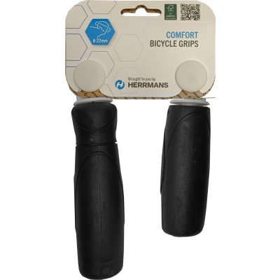 Afbeelding van Handvatset Herrmans Cut 93 120/90 mm zwart
