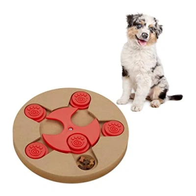Afbeelding van Relaxdays denkspel hond hondenspeelgoed grote en kleine honden hondenpuzzel