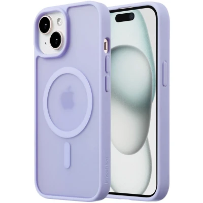 Afbeelding van imoshion Hoesje geschikt voor iPhone 15 Color Guard Backcover MagSafe Lila