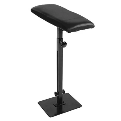 Afbeelding van Verstelbare tatoeagehouder, armleuning, beensteun, in hoogte verstelbaar, 63 95 cm, tatoeage, professionele armsteunen, tattoo armsteun, gereedschap, zwart