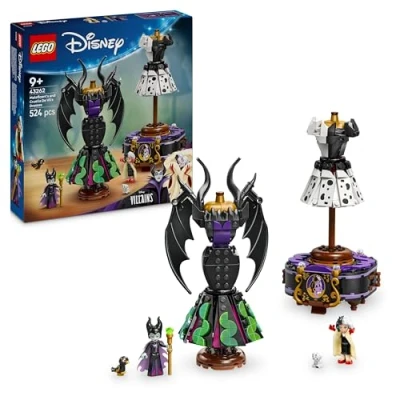 Image de LEGO® Disney Classic 43262 Les robes de Maléfique et Cruella D’Enfer
