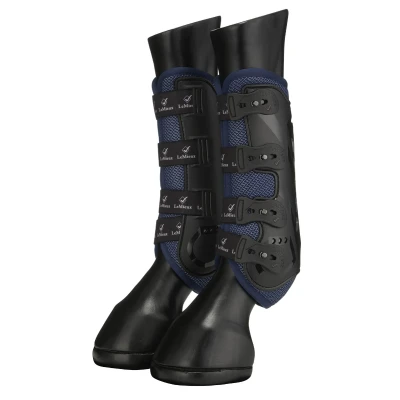 Image de LeMieux Guêtres Snug Boots Ultramesh Marin foncé L Hind