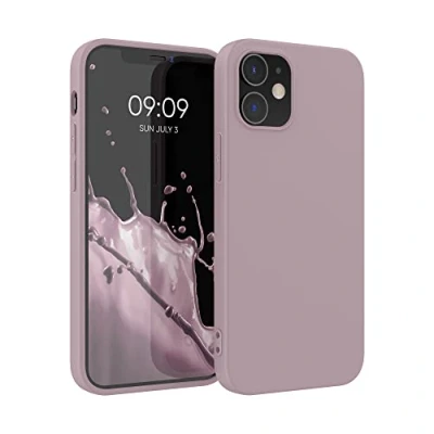 Afbeelding van kwmobile telefoonhoesje geschikt voor Apple iPhone 12 / Pro Hoesje smartphone Back cover in licht oudroze