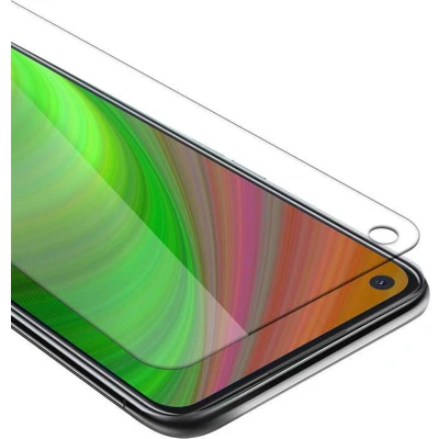 Afbeelding van Cadorabo Screenprotector geschikt voor Oppo A92 Pantser film Beschermende in KRISTALHELDER Geharde (Tempered) display beschermglas 9H hardheid met 3D Touch