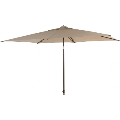 Afbeelding van Azzurro stokparasol 200x300 cm wenge frame beach 4 Seasons Outdoor
