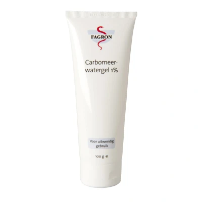 Afbeelding van Fagron Carbomeerwatergel 1% Tube In Doos (100g)