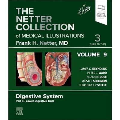 Afbeelding van Netter Green Book Collection The of Medical Illustrations: Digestive System, Volume 9, Part II Lower Tract